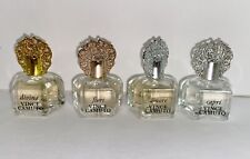 Lot of 4 Vince Camuto .25 fl oz Travel Perfumes divina, fiori, amore, capri Used picture