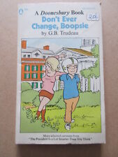 Vintage DOONESBURY 1973 Don't Ever Change Boopsie G.B. TRUDEAU softcover picture