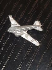 1930s 40s WWII Era 1950s Airlines Pilot Passenger Pin Badge 1 Inch L@@K picture