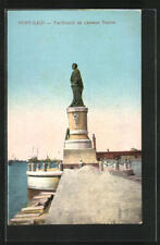 CPA Port-Said, Ferdinand de Lesseps Statue  picture