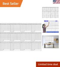 Extra-Large 36x48 Horizontal Wall Calendar - Wet-Erase Dry Erase Monthly Planner picture