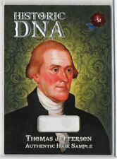 2022 Historic Autographs Prime THOMAS JEFFERSON DNA Hair Relic Card /182 picture