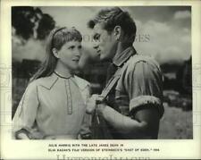 1954 Press Photo Julie Harris and James Dean star in 