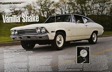 1968 Chevrolet Chevy Chevelle - Original 6 Page Full Color Article picture