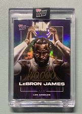 LeBron James 2023-24 TOPPS NOW Basketball Card LJ-40K 40,000 Pts Lakers picture