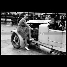 Photo A.029914 KITTY BRUNELL RACING DRIVER & AC ACE RACE CAR BROOKLANDS 1932 picture