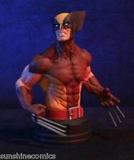 Gentle Giant Wolverine Mini Bust 554/730 Brown Costume Marvel X-Men NEW SEALED picture