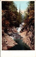Lace Water Falls Natural Bridge Antique Postcard UDB UNP Unused picture