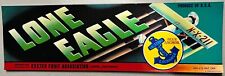 25 - LONE EAGLE FRUIT BOX LABELS, AIRPLANE picture