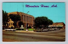Mountain Home AR-Arkansas, Baxter County Court House, Antique Vintage Postcard picture