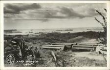 Guam - Apra Harbor WWII Era Real Photo Postcard picture