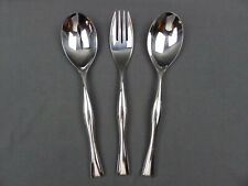 Nambe Butterfly 18/10 Stainless Glossy Serving Spoons Fork by Karim Rashid picture