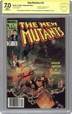 New Mutants #22 CBCS 7.0 Newsstand SS Shooter/Sienkiewicz/Claremont 1984 picture