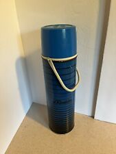 Vintage Revelation Blue Thermos 13 Inch picture