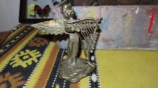 Rare Hard to Find Bob Winship & Son Bronze brass Sculpture  Angel With Harp picture