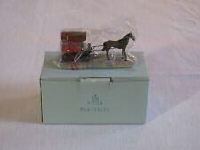 NIOB Vtg PartyLite Candle Delivery Wagon Figurine HS7315C, 2002 picture