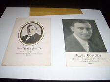 Lot of 2 1914 Postcards Stamped and Unstamped Poltics Political Vitange picture