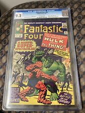 Fantastic Four #25 CGC 9.2 Hulk vs Thing Classic Key Cover…rare In High Grade picture