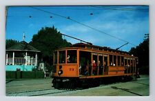 Peninsular Railway, Trolley Car, Train, Transportation, Vintage Postcard picture