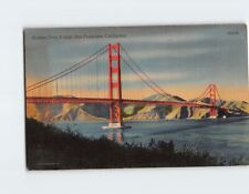 Postcard Golden Gate Bridge San Francsico California USA picture