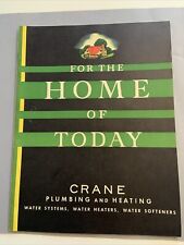 Vtg. 1934 Crane Plumbing and Heating Catalog, For the Home of Today picture