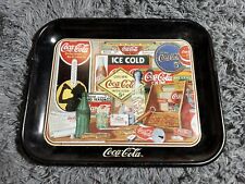 Coca-Cola Through The Years Metal Serving Tray Vintage Coke Limited Edition 1990 picture