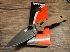 SPYDERCO Manix 2 C101GPBNBK2 Distributor Exclusive Knife NIB Rare Discontinued picture