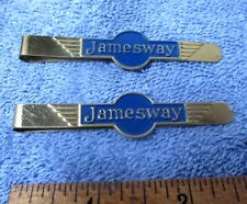 Two  Vintage Jamesway Tie Clasps picture