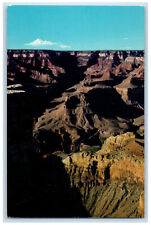 c1960's Afternoon Shadows at Mather Point Grand Canyon Arizona AZ Postcard picture
