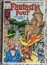 Vintage Marvel Comics Fantastic Four Issue 84 1969 Doctor Doom  picture
