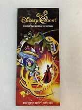 Disney Quest indoor interactive Theme Park Brochure  picture