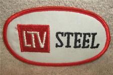 RARE VINTAGE LTV STEEL CLEVELAND OHIO MILL FACTORY EMBROIDERED EMBLEM PATCH ~NOS picture
