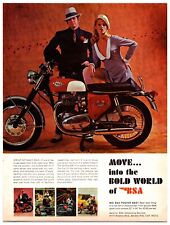 Vintage Original - 1968 BSA Spitfire Motorcycle Original Print Ad (8x11) picture