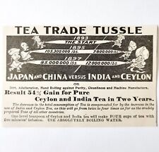 Ceylon & India Teas Vs Japan China 1897 Advertisement Victorian Drinks ADBN1vvv picture