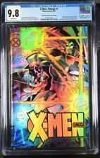 X-MEN OMEGA #1 CGC 9.8 AGE OF APOCALYPSE GOLD EDITION NEWSSTAND WHITE PAGES picture