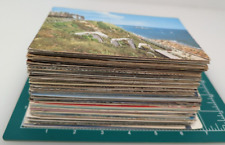Huge Lot of 200+ DAMAGED Postcards For SCRAPBOOK Art CRAFTS Scenic & Advertising picture