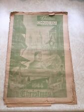 SOLDIERS Newspapers  COMMAND POST US THE CHRISTMAS 1944 AFRICAN AMERICAN picture