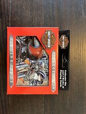 Harley Davidson Collectors Tin With Playing Cards New in Pack Very Sharp Tin picture