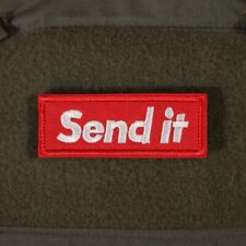 Send It Tactical Patch SUPREME Name Tape  picture