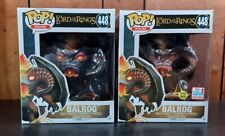 Funko Pop Lord of the Rings BALROG Lot of 2 Regular & 2017 NYCC Exclusive Glow picture