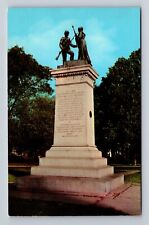 Yazoo City MS-Mississippi, Monument, Antique, Vintage Postcard picture