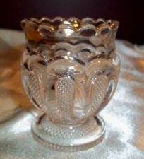 EAPG TEXAS Pattern Glass Toothpick Holder US Glass Co picture