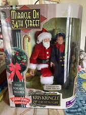 1998 Miracle On 34th Street Kris Kringle & The Little Girl - Sealed In Box picture