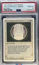 1994 MTG Magic: The Gathering CIRCLE OF PROTECTION: GREEN Revised   🔥 PSA 10 🔥 picture