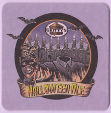 Gritty McDuff's Brewing Co Halloween Ale Beer Coaster  Portland/Freeport  ME picture