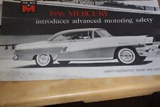 1956 Mercury Dealer Sales Brochure picture