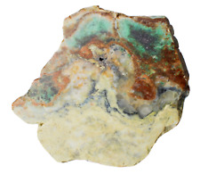 Polished Western Australian Chrysocolla  Copper Slice Stone Slab Pilbara CH12040 picture