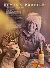 1986 Magazine Advertisement Dewar's White Label Scotch Whiskey Deborah Molburg picture