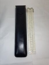 Vintage Pickett Log Slide Rule  with Leather Case picture