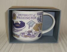 Starbucks UNIVERSITY OF WASHINGTON Been There UW Campus Mug Cup NEW Great Gift picture